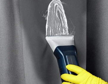 Химчистка штор и текстиля